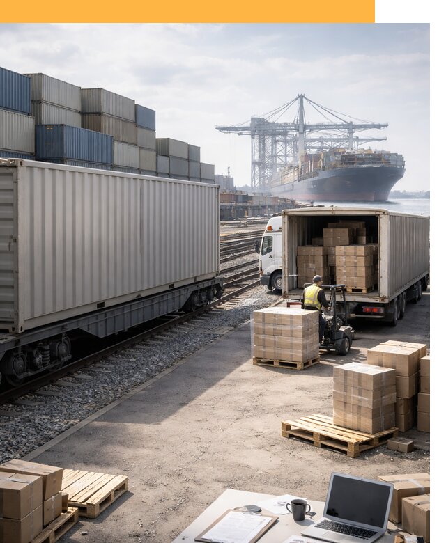 Мультимодальные перевозки грузов по миру от 46260 руб