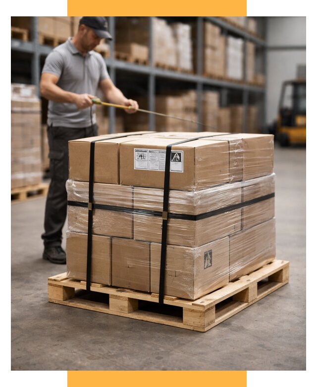 Упаковка и паллетирование грузов от 3598 р. | СетСервис-Рсн