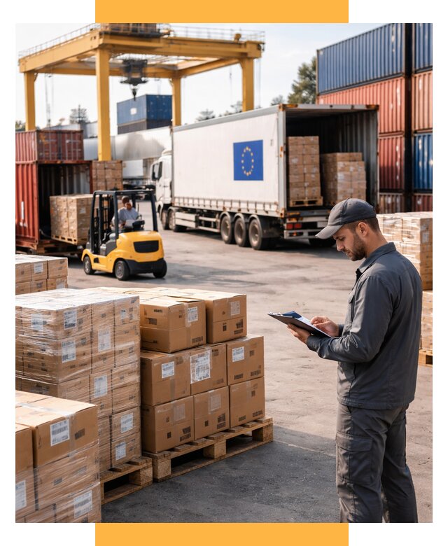 Доставка грузов из Европы от 12336 р., логистика СетСервис-Рсн