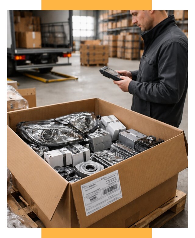 Доставка автозапчастей из Европы под ключ от 12850 р. | СетСервис-Рсн