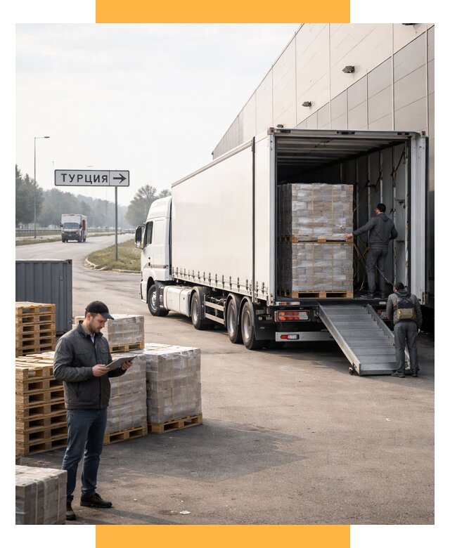 Автоперевозки и доставка фурой из Турции от 123360 р. | СетСервис-Рсн