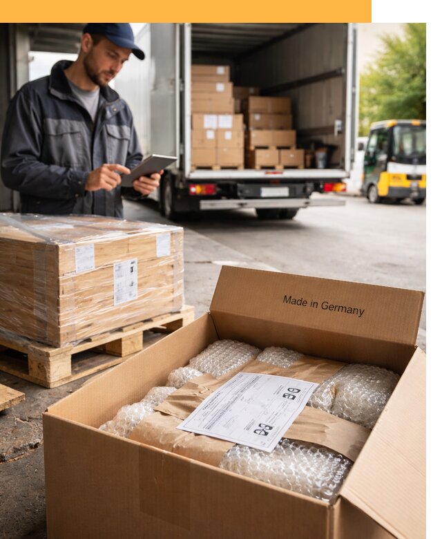 Доставка грузов из Германии от 46260 руб с таможенным оформлением