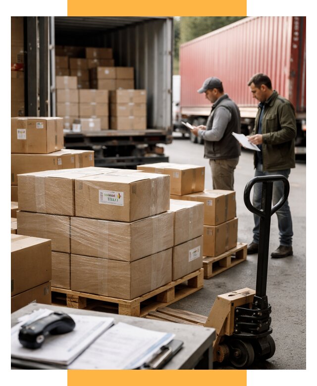 Доставка грузов из Италии в Россию от 18504 р. СетСервис-Рсн