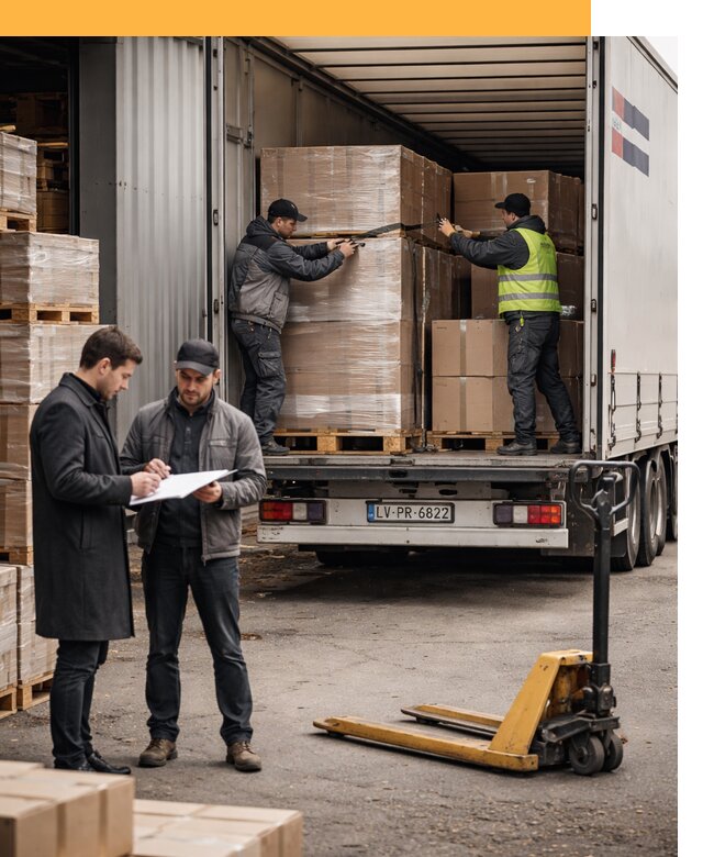 Автоперевозки из Латвии — международная доставка от 77100