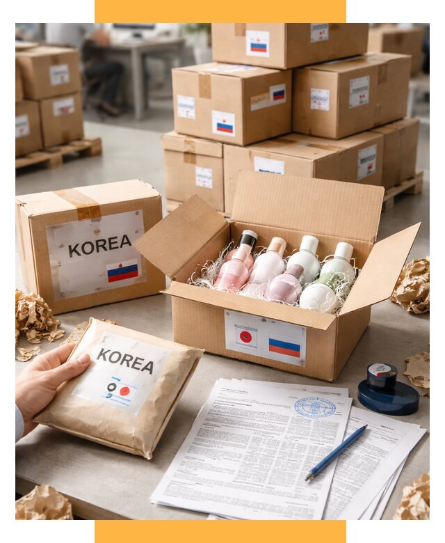 Доставка косметики из Кореи от 8738 р. под ключ | СетСервис-Рсн