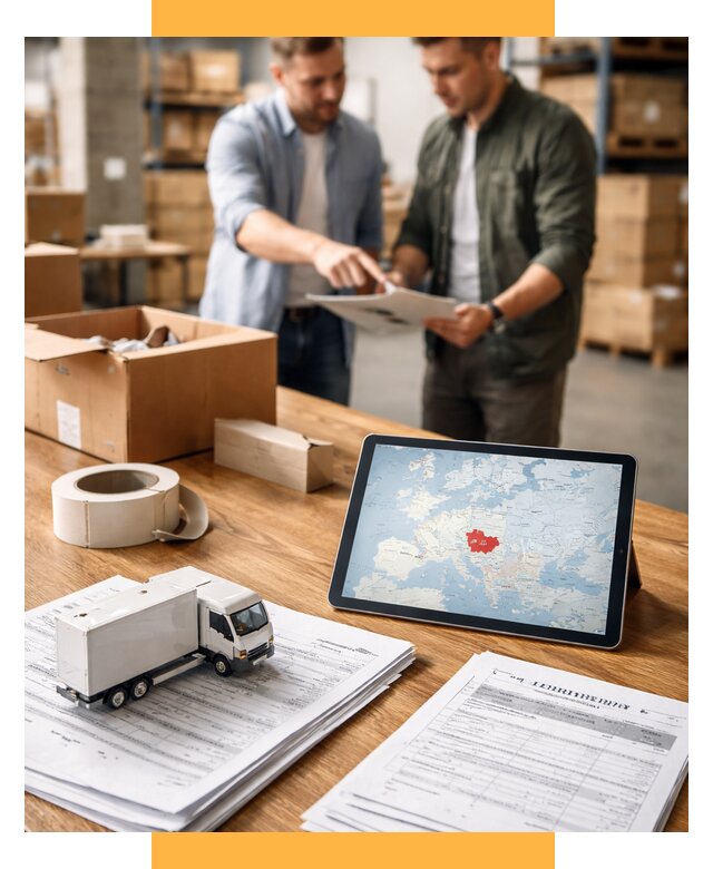 Доставка грузов в Чехию от 35980 р. - логистика СетСервис-Рсн