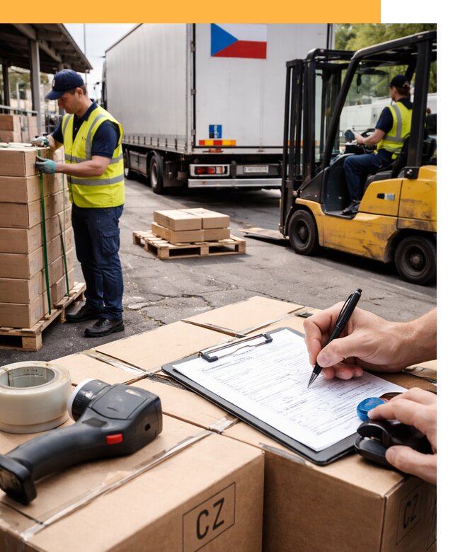 Доставка грузов в Чехию от 35980 руб, международные перевозки