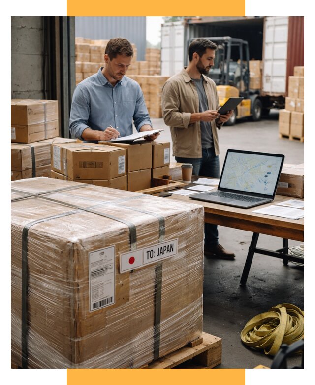 Доставка грузов в Японию от 25700 р., логистика СетСервис-Рсн