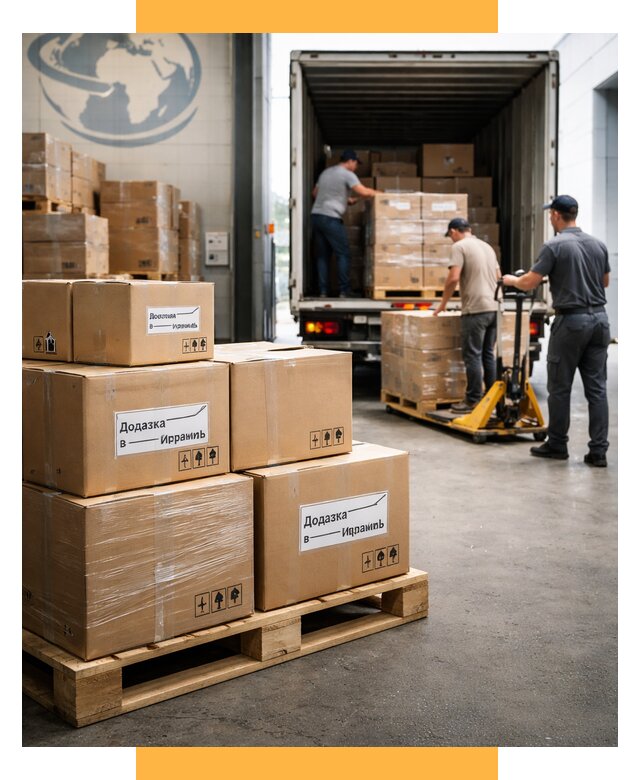 Доставка грузов в Израиль и экспорт от 46260 р. СетСервис-Рсн
