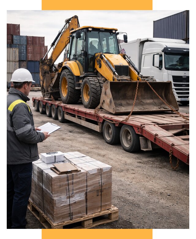 Международная перевозка спецтехники от 46260 р., СетСервис-Рсн