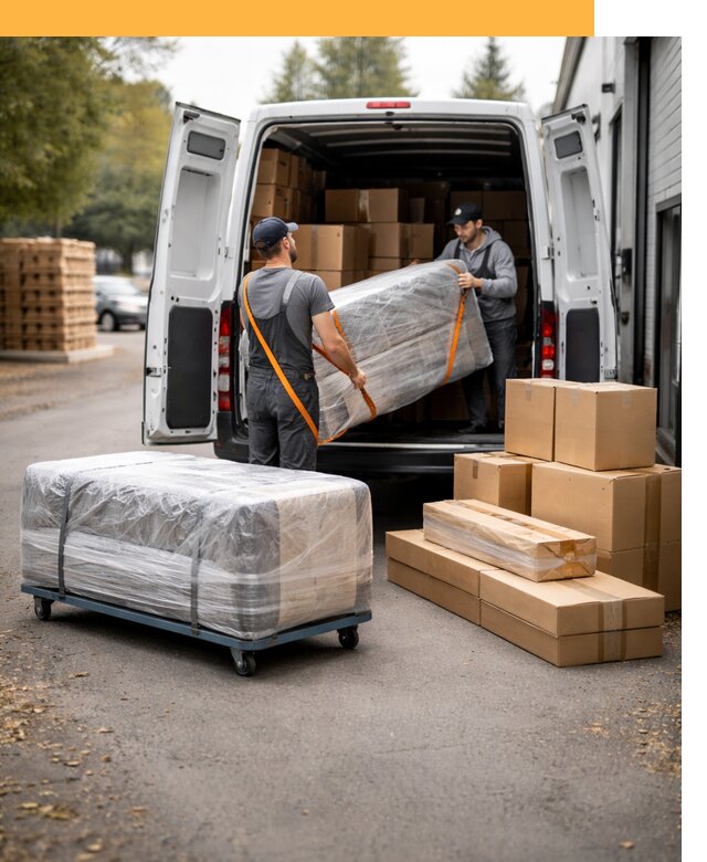 Перевозка мебели по России и за рубеж с таможней от 7710