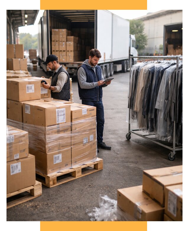 Перевозка и доставка одежды из Китая от 7710 р., СетСервис-Рсн