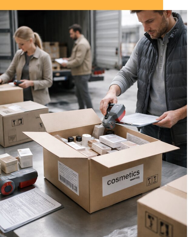 Международная перевозка косметики от 15420 руб за отправку