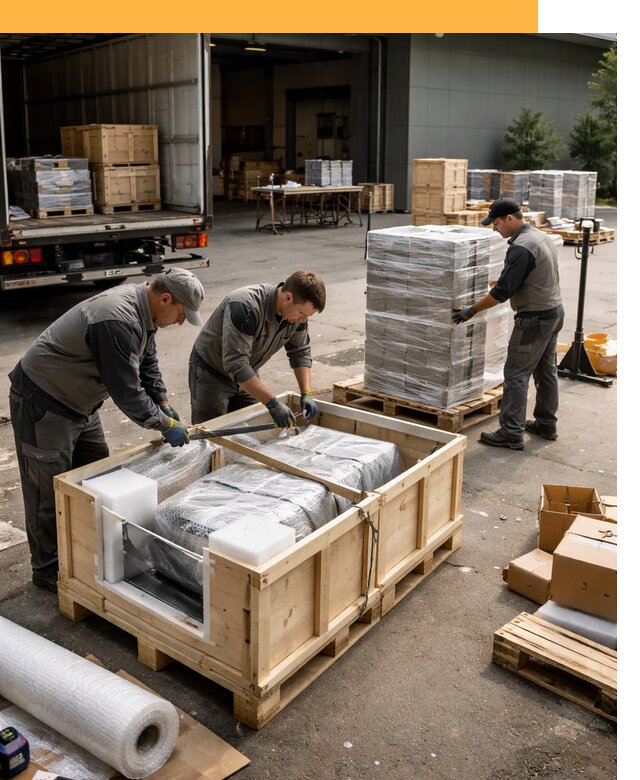 Перевозка выставочных грузов по миру от 25700 руб за м2 с таможней