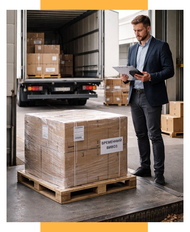 Временный вывоз товаров под ключ от 8224 р. | СетСервис-Рсн