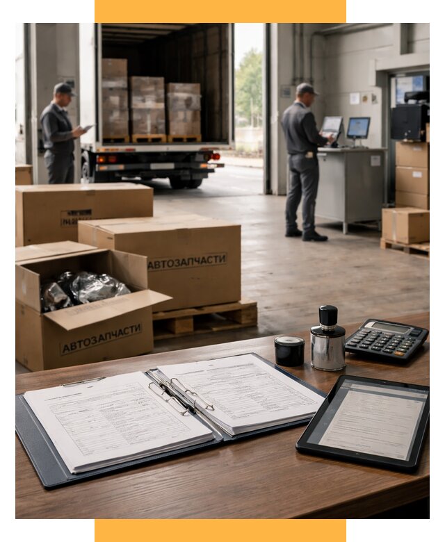 Таможенное оформление автозапчастей под ключ от 8738 р., СетСервис-Рсн