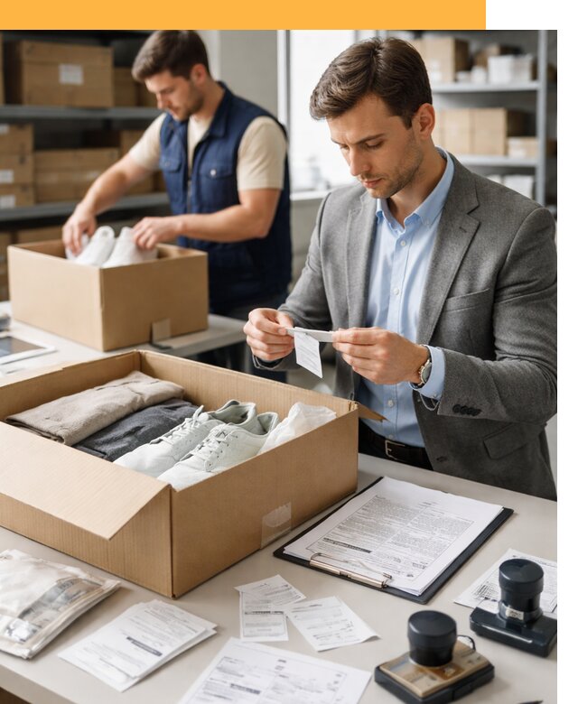 Таможенное оформление одежды и обуви по выгодной цене от 6682 руб