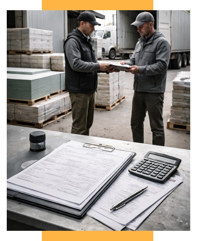 Таможенное оформление стройматериалов от 8738 р. | СетСервис-Рсн