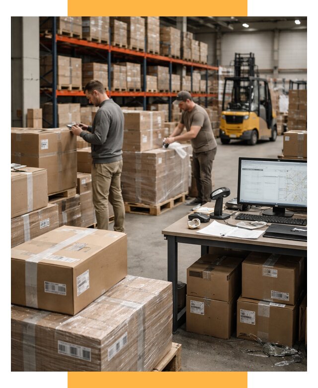 Склад консолидации в Европе от 6682 р., услуги СетСервис-Рсн